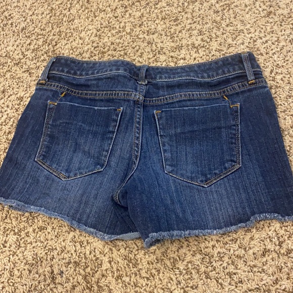 Mossimo denim jean shorts size 2 / 26 - Picture 3 of 3